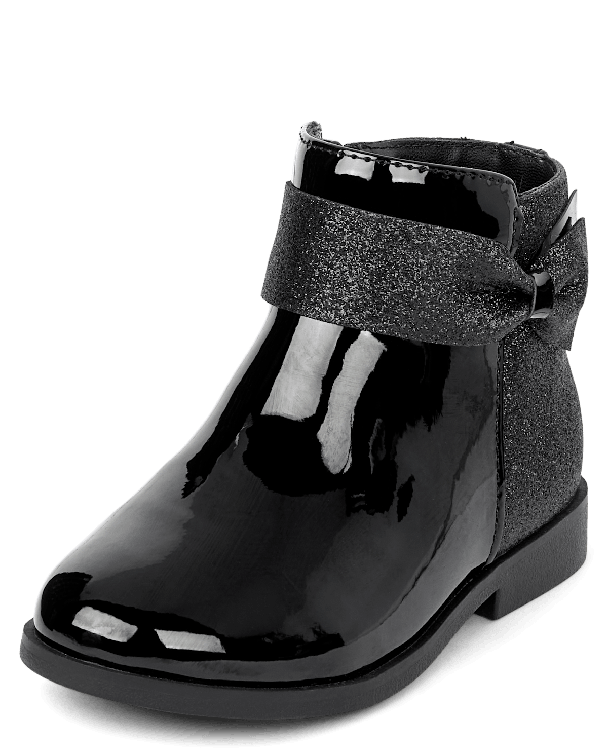 Детские ботинки Gymboree Girls Sparkle Bow Booties - Lil' Leopard