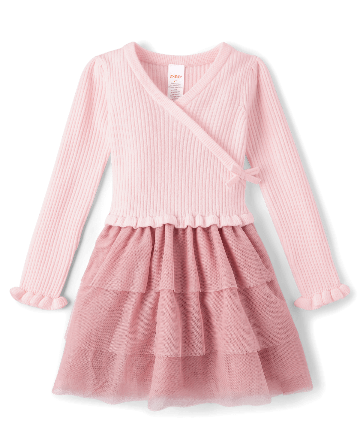 Детские платья Gymboree Girls Ruffle Faux Wrap Dress - Tiny Dancer