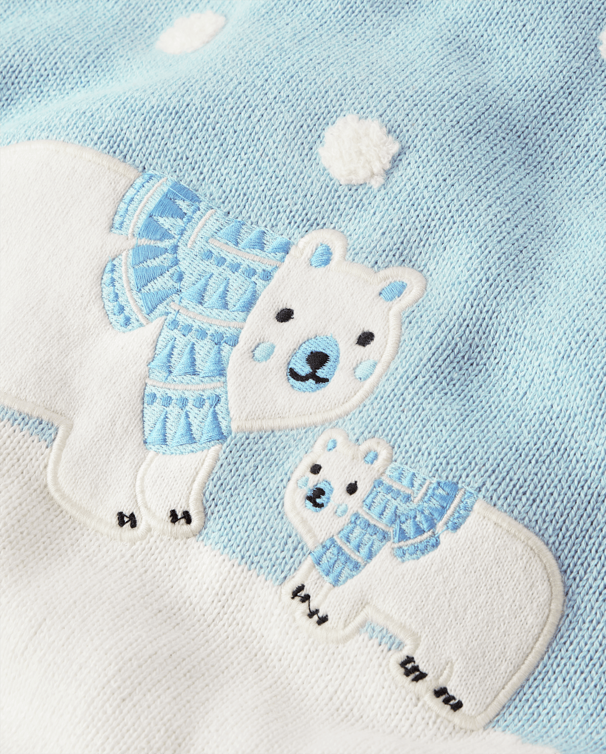 Детские платья Gymboree Girls Polar Bear Peplum Sweater Dress - Little Snowflake