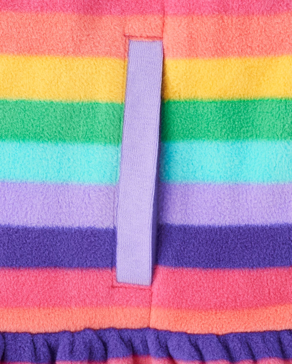 Детские свитеры Gymboree Girls Striped Microfleece Half Zip Pullover - Little Essentials