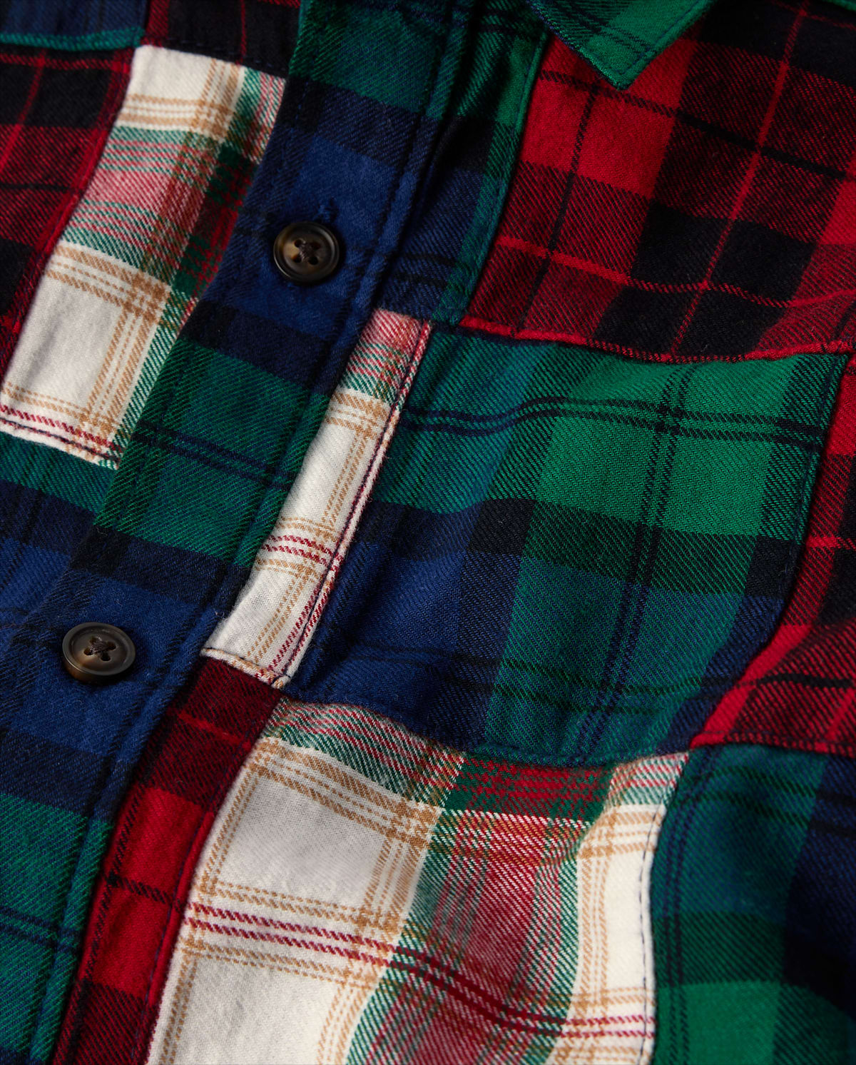 Детские рубашки Gymboree Boys Plaid Madras Flannel Button Up Shirt - Holiday Express