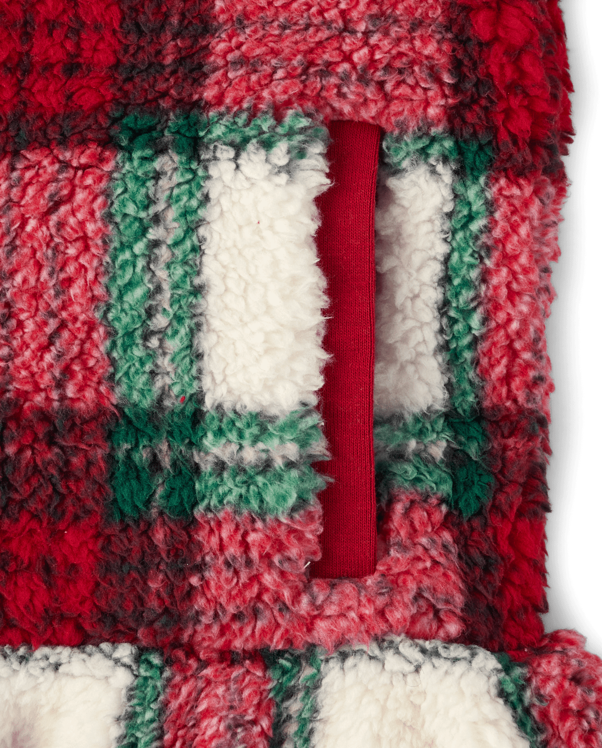 Детские свитеры Gymboree Girls Plaid Sherpa Half Zip Pullover - Little Essentials