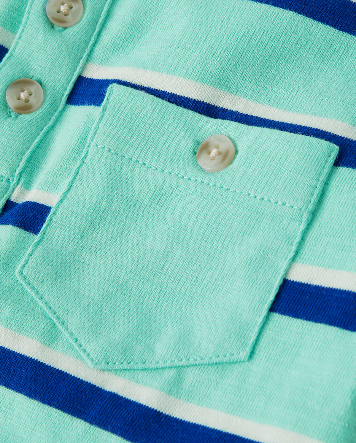 Детские топы Gymboree Boys Striped Henley Top - Little Essentials