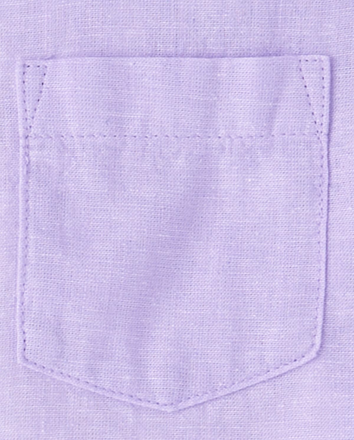 Детские рубашки Gymboree Kids Linen-Blend Button Up Shirt — фото 3