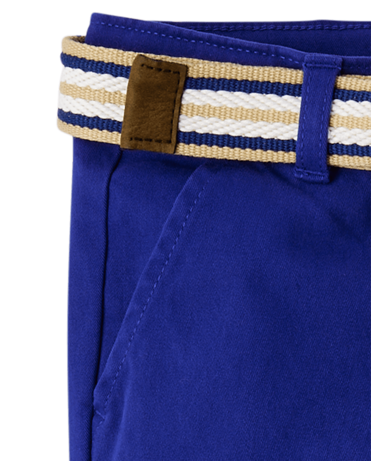 Детские брюки Gymboree Boys Belted Chino Pants - Blue Belle — фото 4