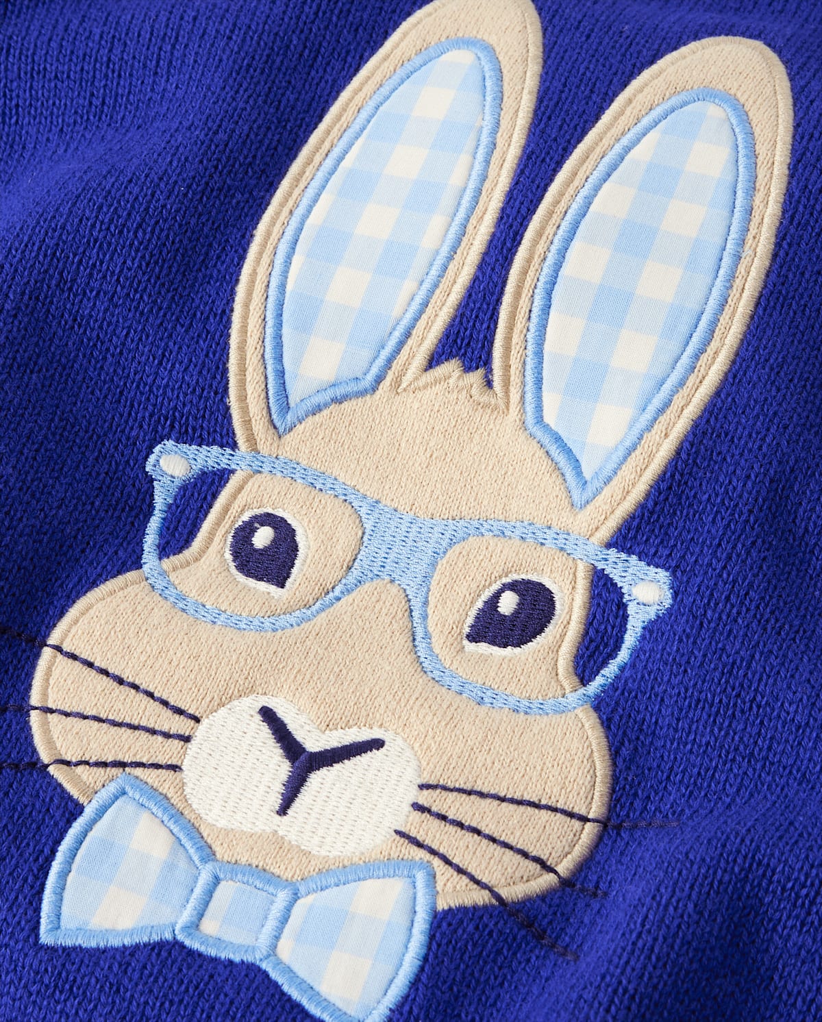 Детские свитеры Gymboree Boys Embroidered Bunny Sweater - Blue Belle