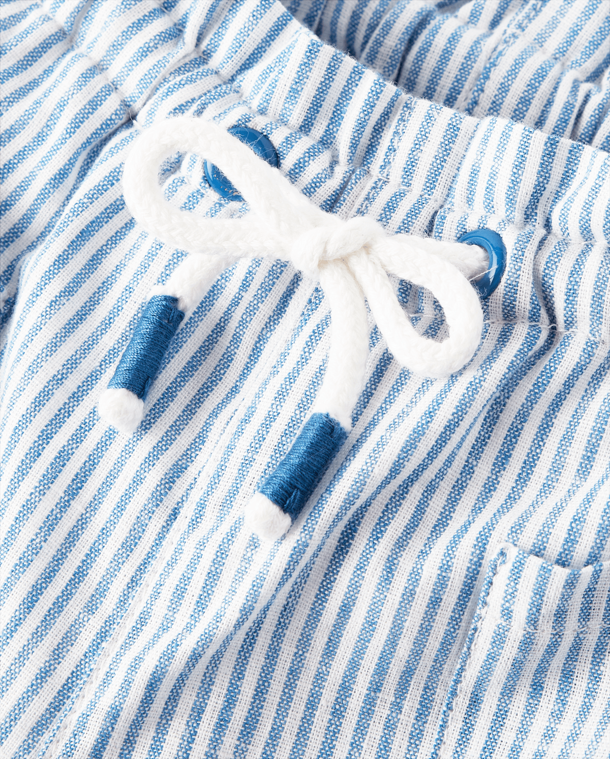Детские шорты Gymboree Girls Striped Linen-Blend Pull On Shorts