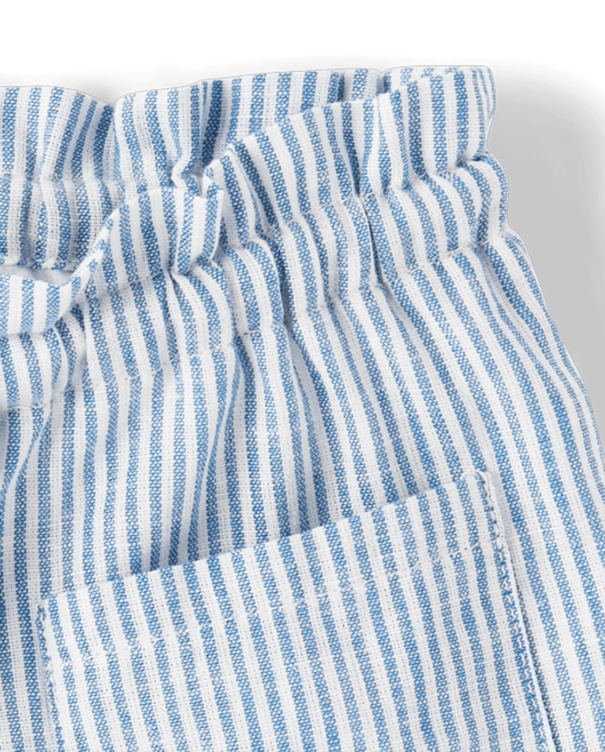 Детские шорты Gymboree Girls Striped Linen-Blend Pull On Shorts — фото 3