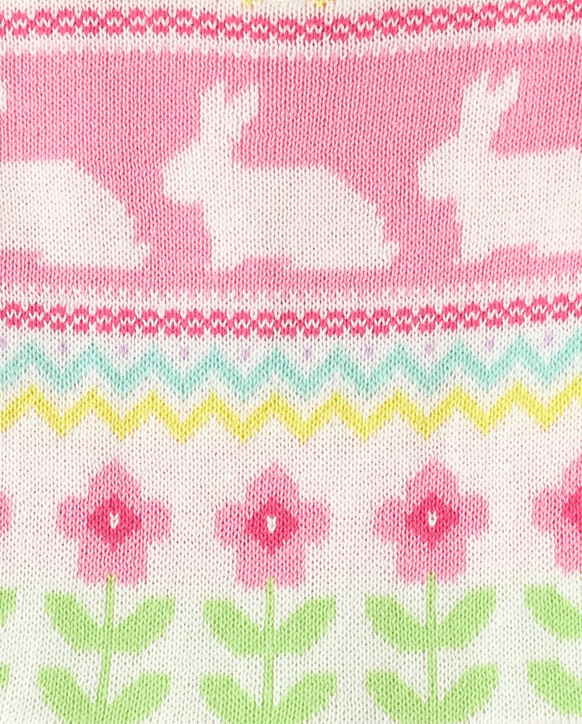 Детские платья Gymboree Girls Bunny Fairisle Sweater Dress - Garden Party — фото 2