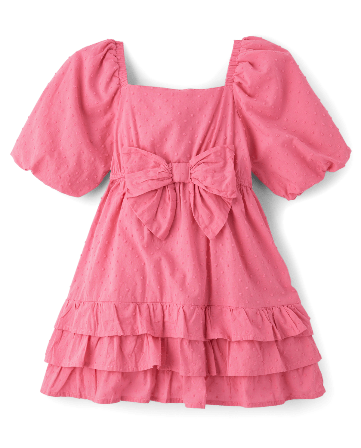 Детские платья Gymboree Girls Bow Ruffle Dress - Blushing Blooms — фото 2