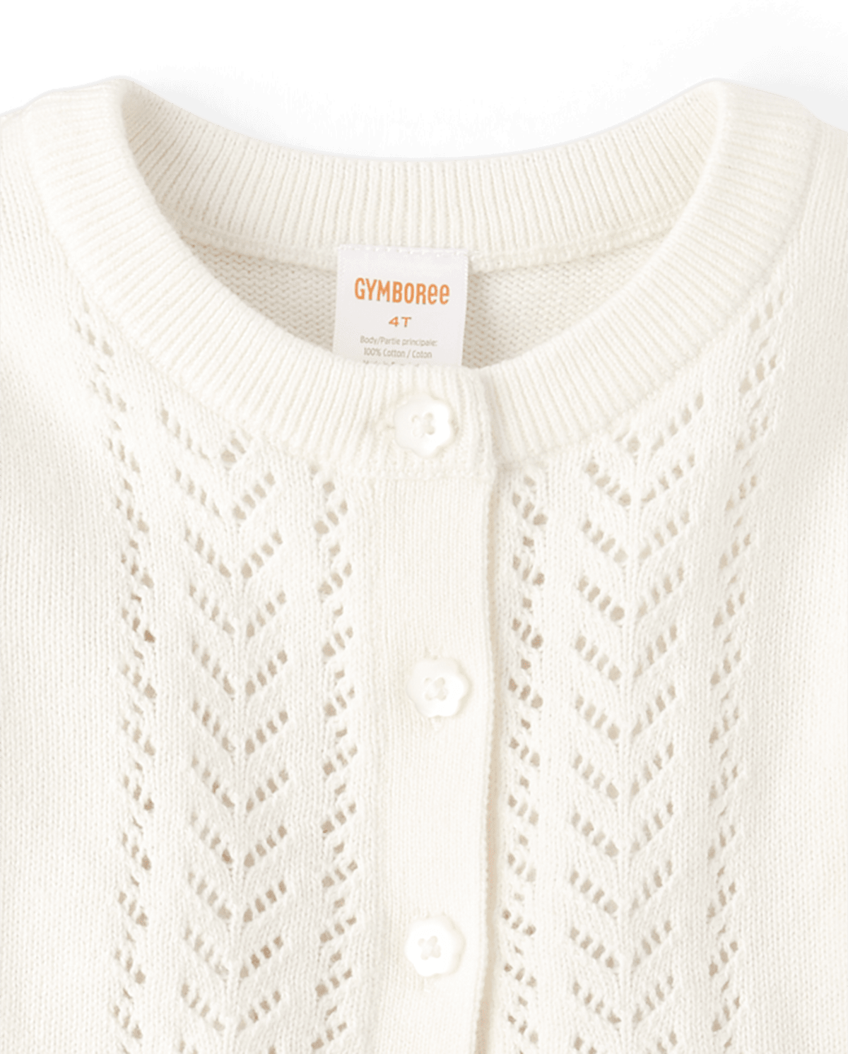 Детские кардиганы Gymboree Girls Pointelle Cardigan - Little Essentials — фото 3