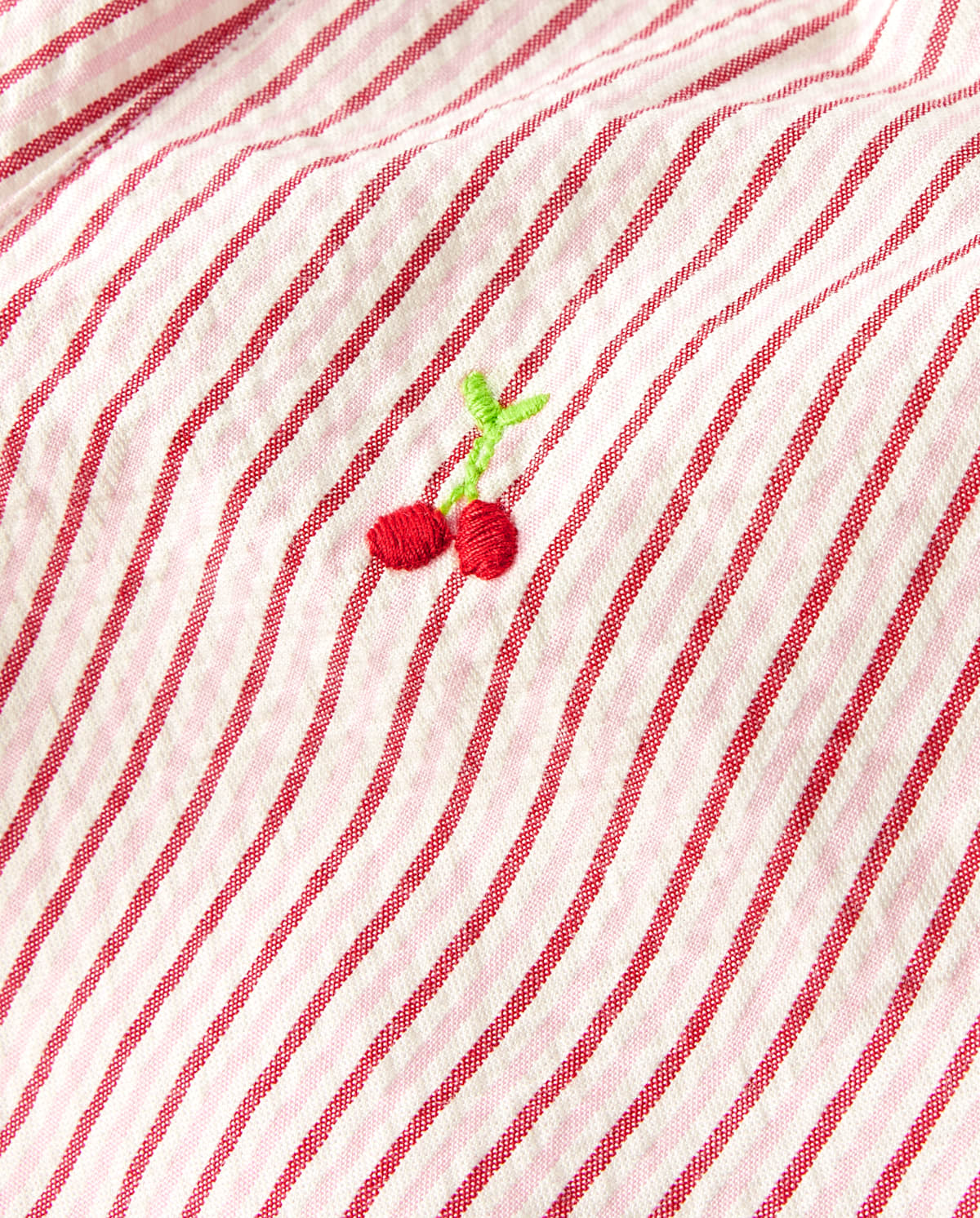 Детские шорты Gymboree Girls Embroidered Cherry Seersucker Pull On Shorts - Sweet Summer