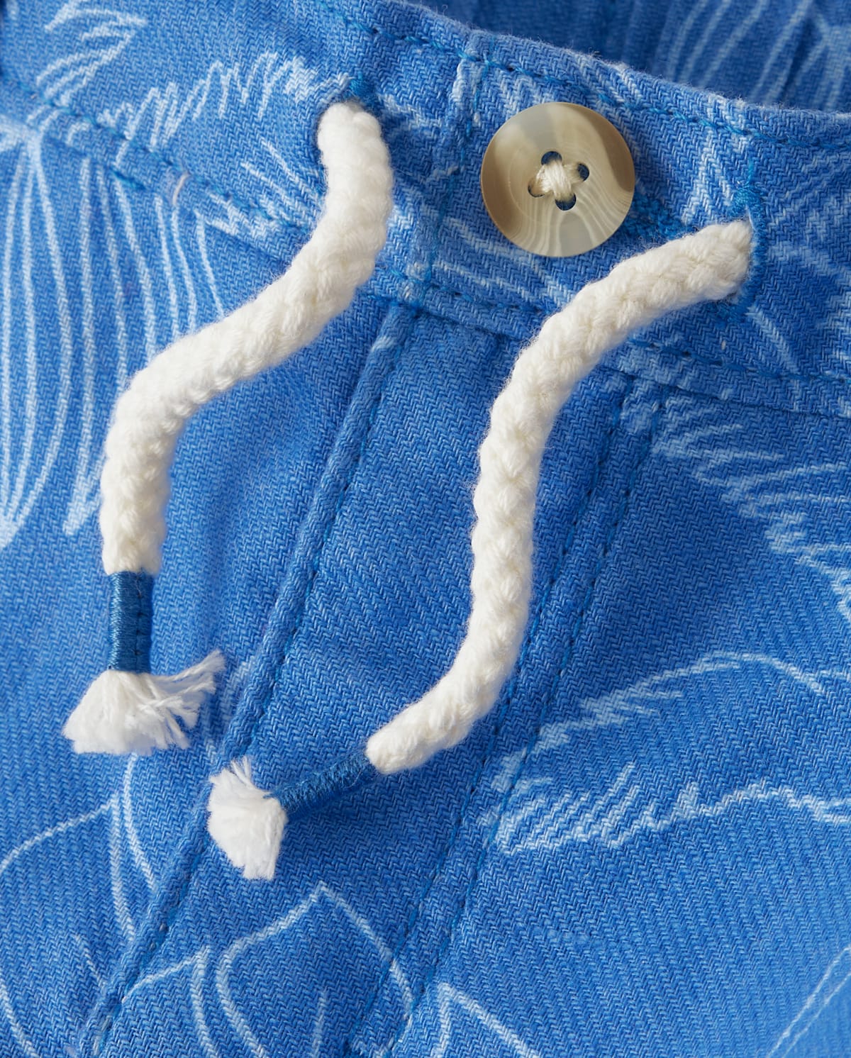 Детские шорты Gymboree Kids Tropical Leaf Linen-Blend Pull-On Shorts