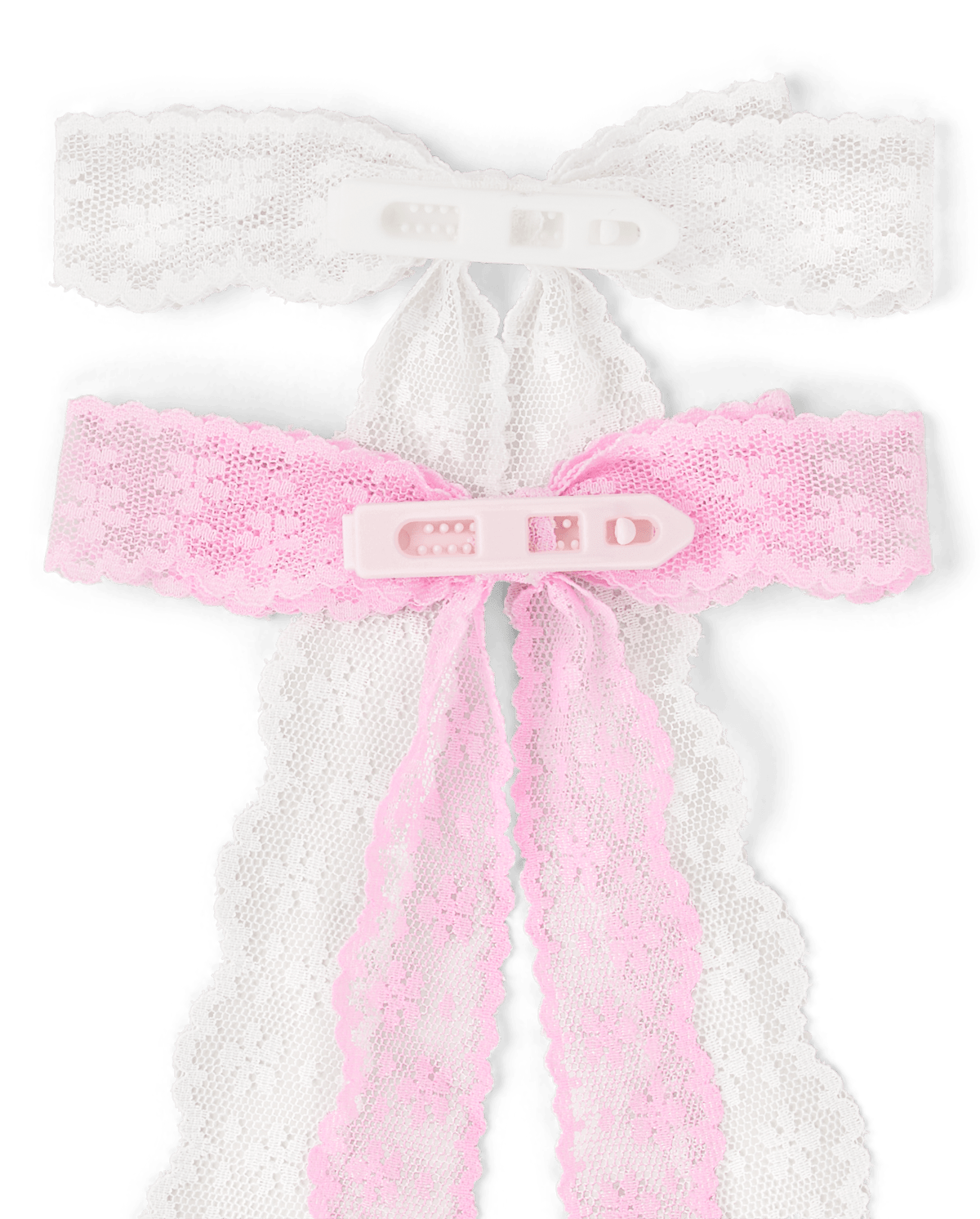 Детские аксессуары Gymboree Girls Lace Bow Hair Clip 2-Pack