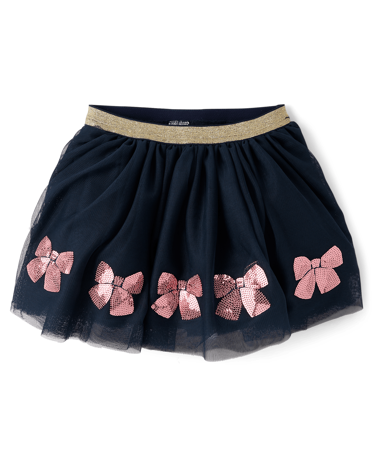 Детские юбки Gymboree Girls Sequin Bow Tutu Skirt - Campus Cuties