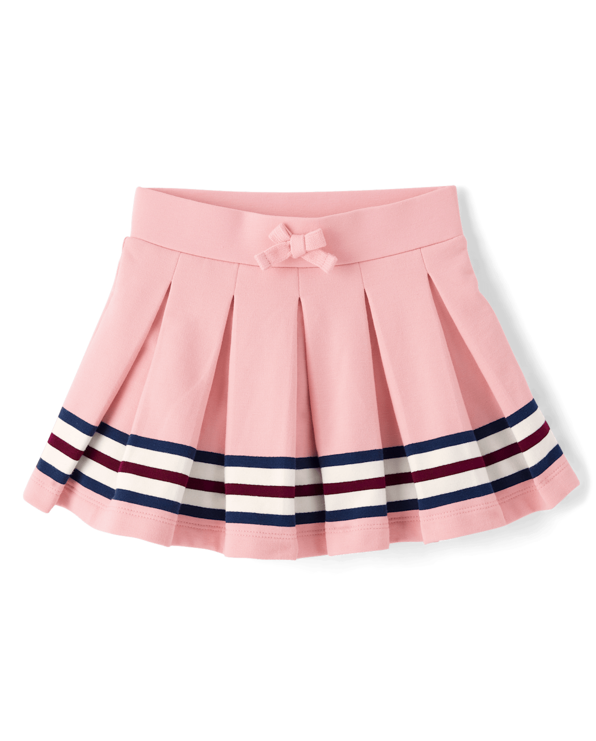 Детские юбки Gymboree Girls Pleated Striped Hem Skort - Campus Cuties