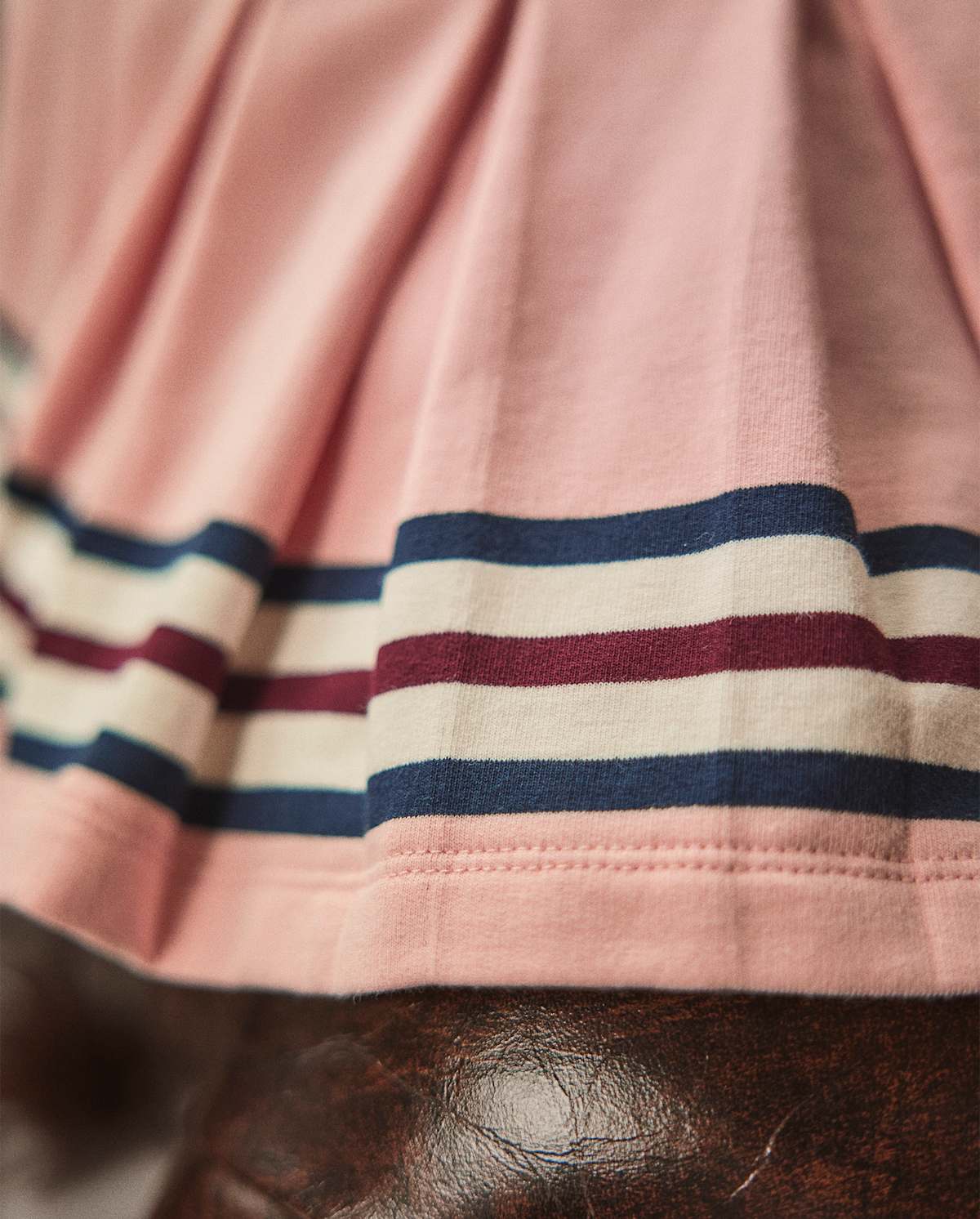Детские юбки Gymboree Girls Pleated Striped Hem Skort - Campus Cuties — фото 2
