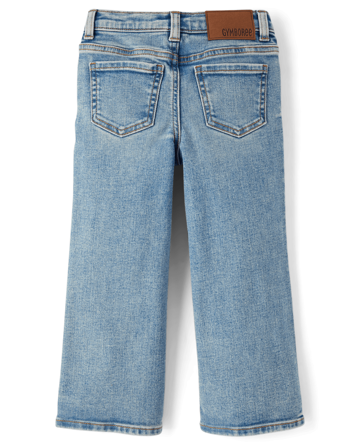 Детские джинсы Gymboree Girls Braided Patch Pocket Wide Leg Jeans - Little Essentials — фото 2