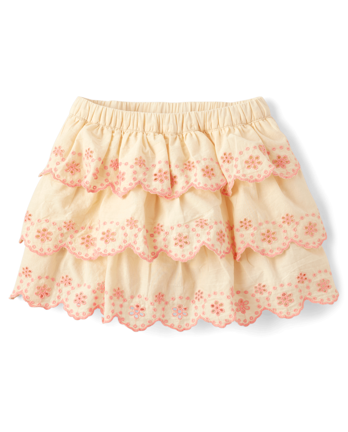 Детские юбки Gymboree Girls Eyelet Tiered Skort - Highland Hills