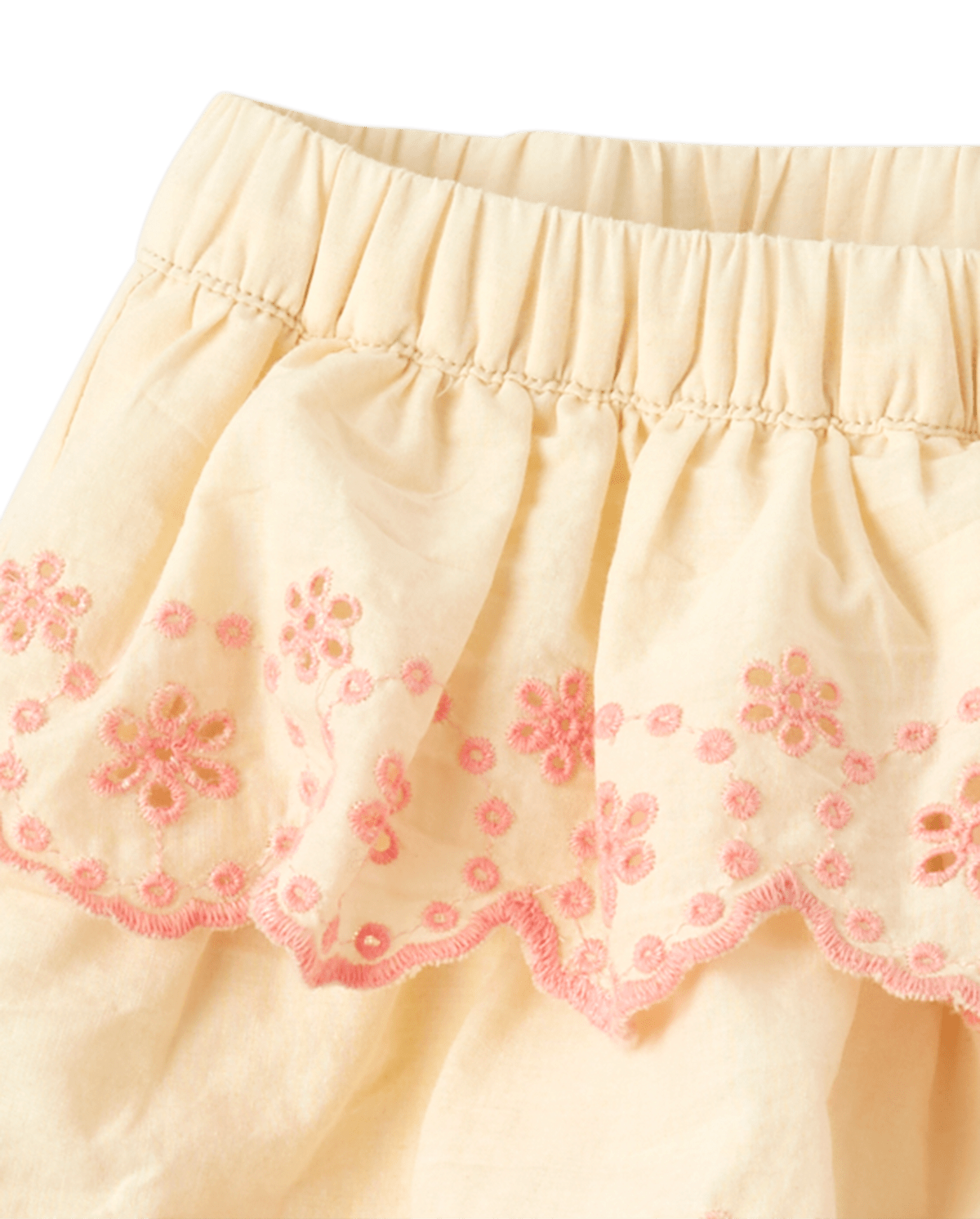 Детские юбки Gymboree Girls Eyelet Tiered Skort - Highland Hills — фото 3