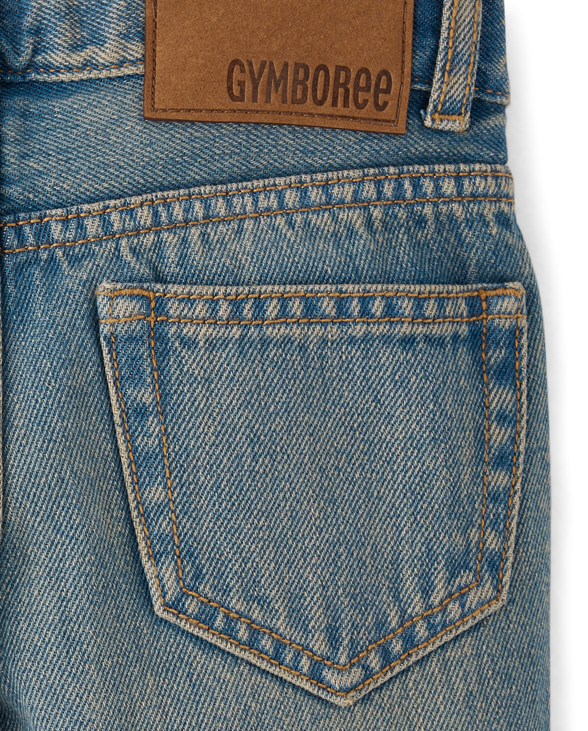 Детские джинсы Gymboree Kids Ripped Relaxed Jeans - Little Essentials — фото 3