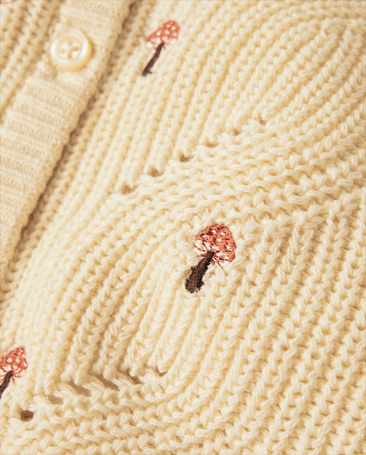 Детские кардиганы Gymboree Girls Embroidered Mushroom Ruffle Cardigan - Fall Celebrations — фото 2