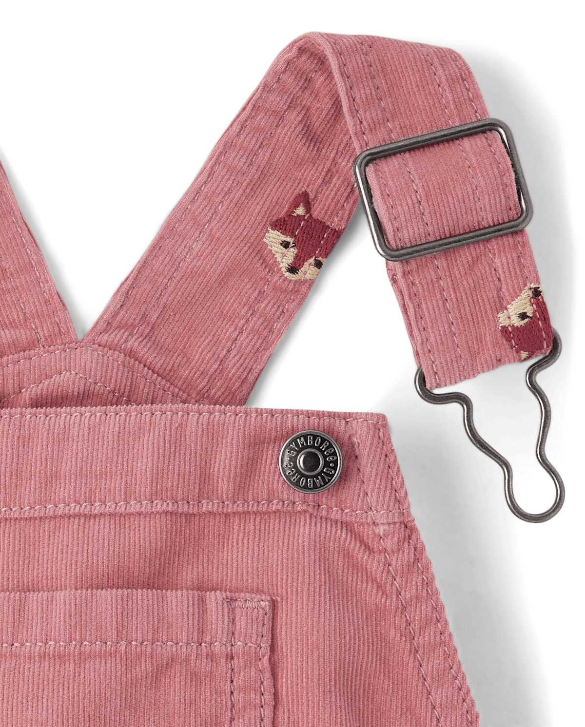Детские платья Gymboree Girls Embroidered Fox Tiered Corduroy Skirtall - Highland Hills — фото 2