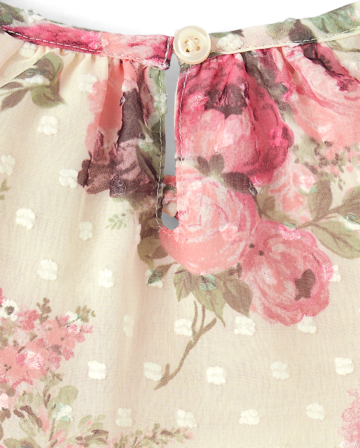 Детские платья Gymboree Girls Floral Clip Dot Tiered Dress - Highland Hills — фото 2