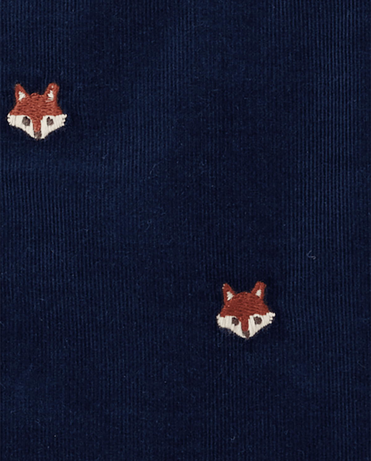 Детские рубашки Gymboree Boys Embroidered Fox Corduroy Button Up Shirt - Highland Hills — фото 4