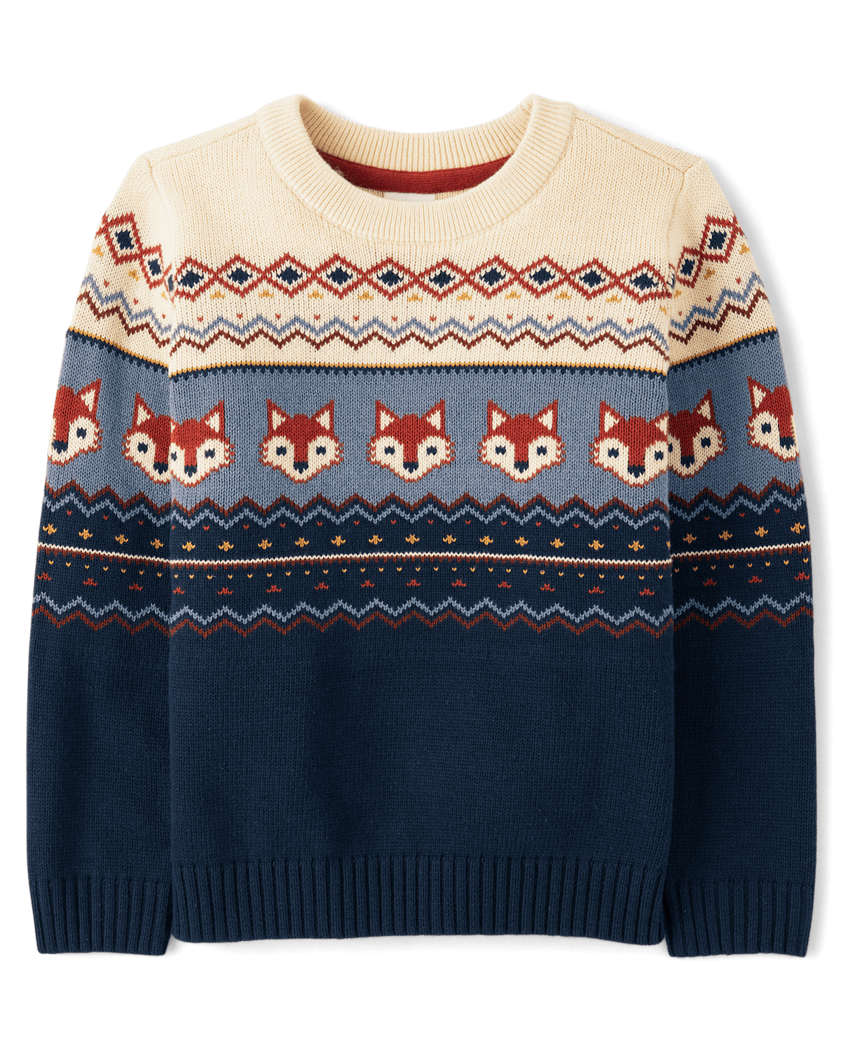 Детские свитеры Gymboree Boys Fox Fairisle Sweater - Highland Hills