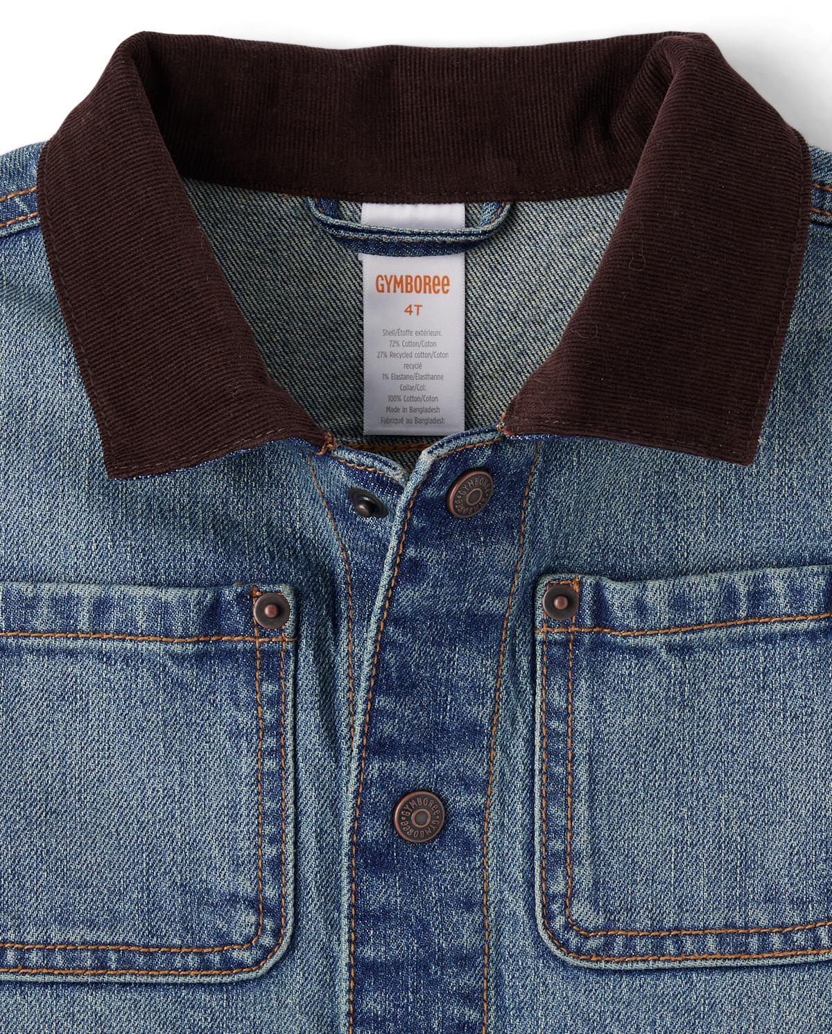 Детские куртки Gymboree Kids Denim Jacket - Little Essentials — фото 2