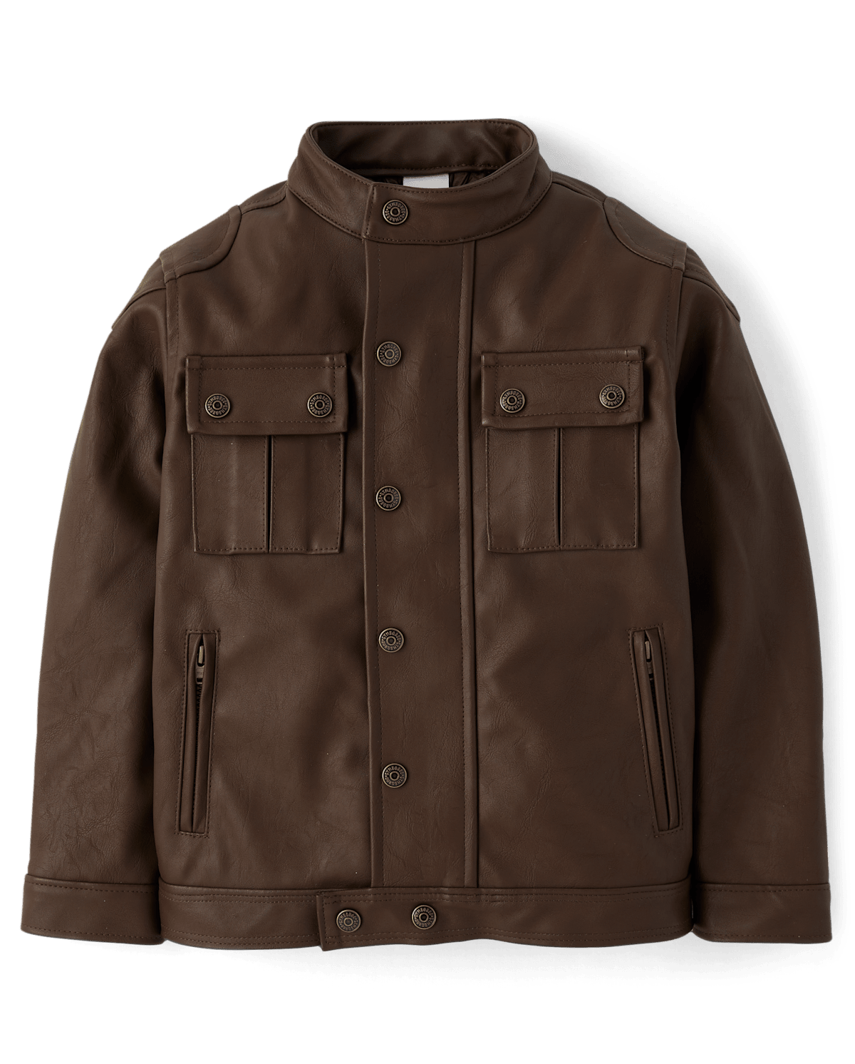 Детские куртки Gymboree Kids Faux Leather Jacket - Highland Hills