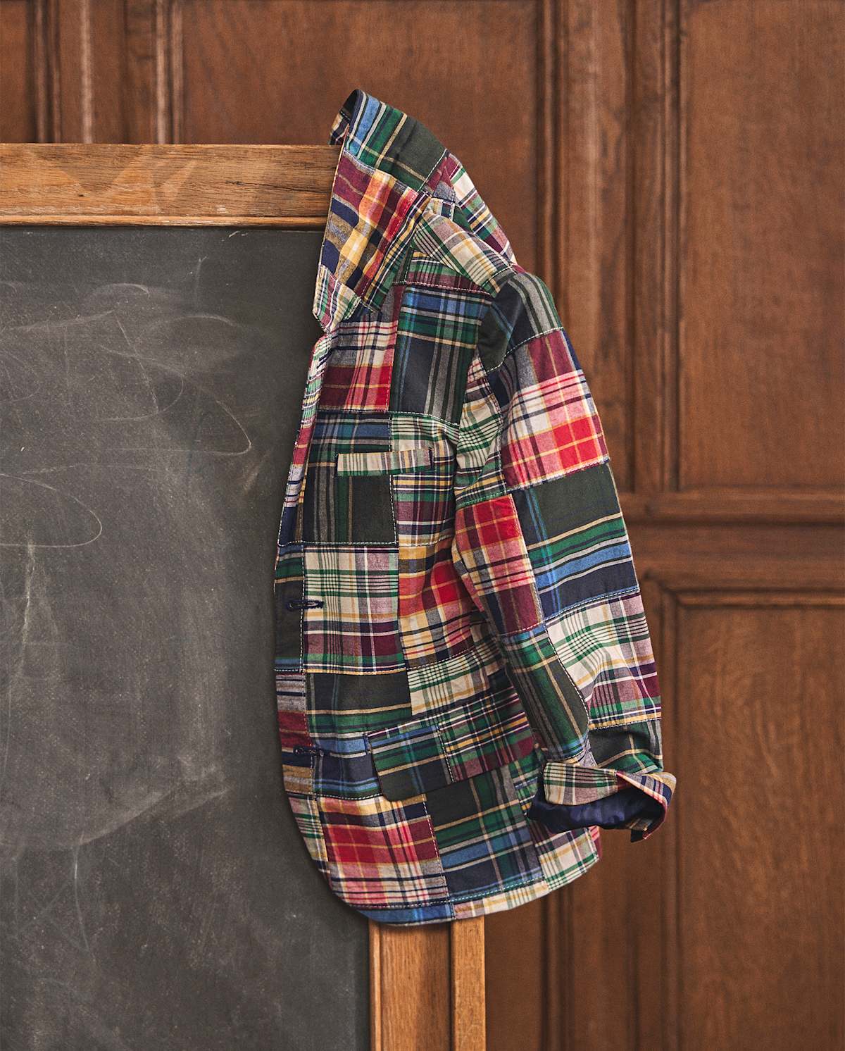 Детские пиджаки Gymboree Kids Plaid Madras Poplin Blazer - Campus Cuties — фото 3