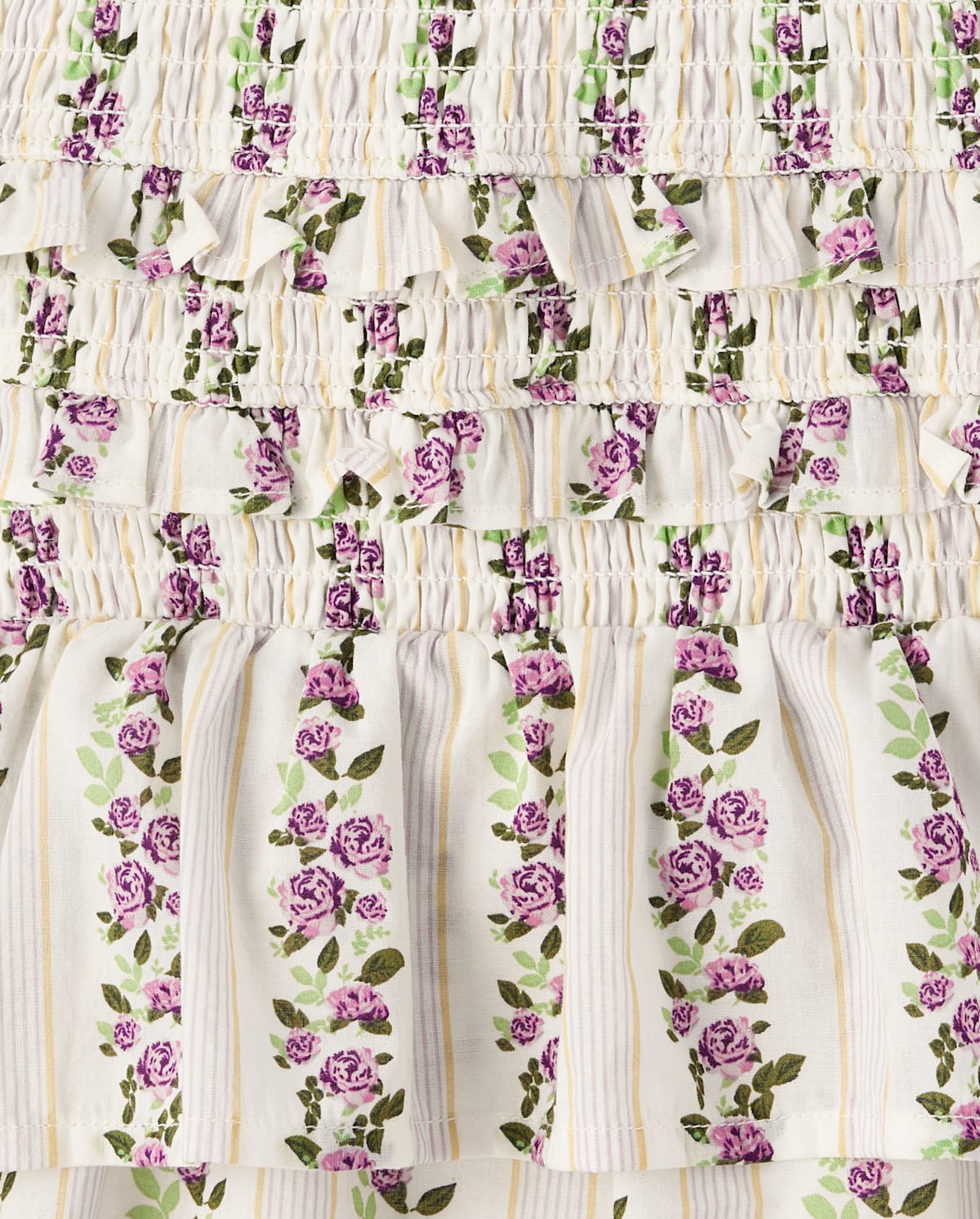 Детские платья Gymboree Girls Floral Smocked Ruffle Dress - Magical Meadows — фото 2