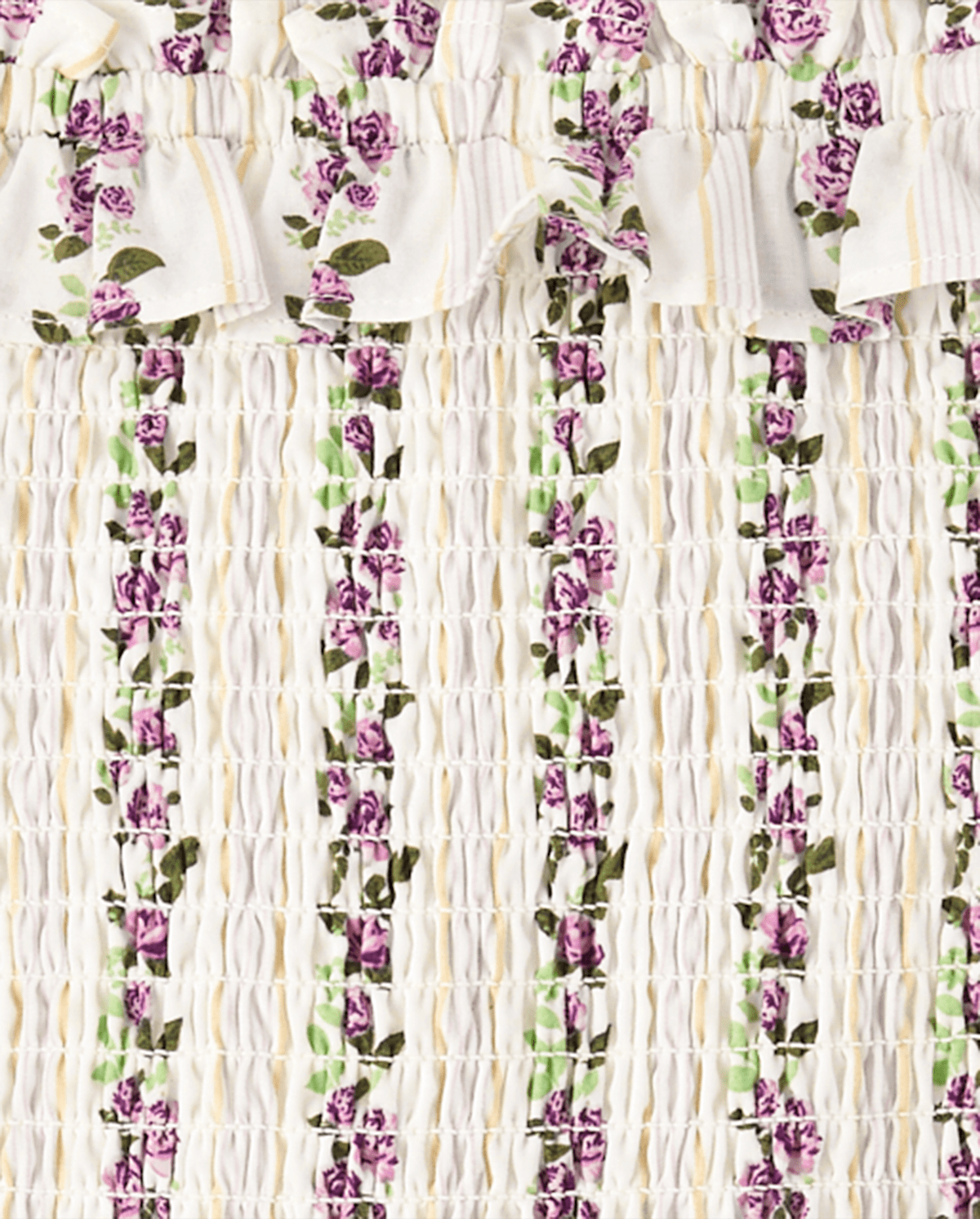 Детские платья Gymboree Girls Floral Smocked Ruffle Dress - Magical Meadows — фото 4