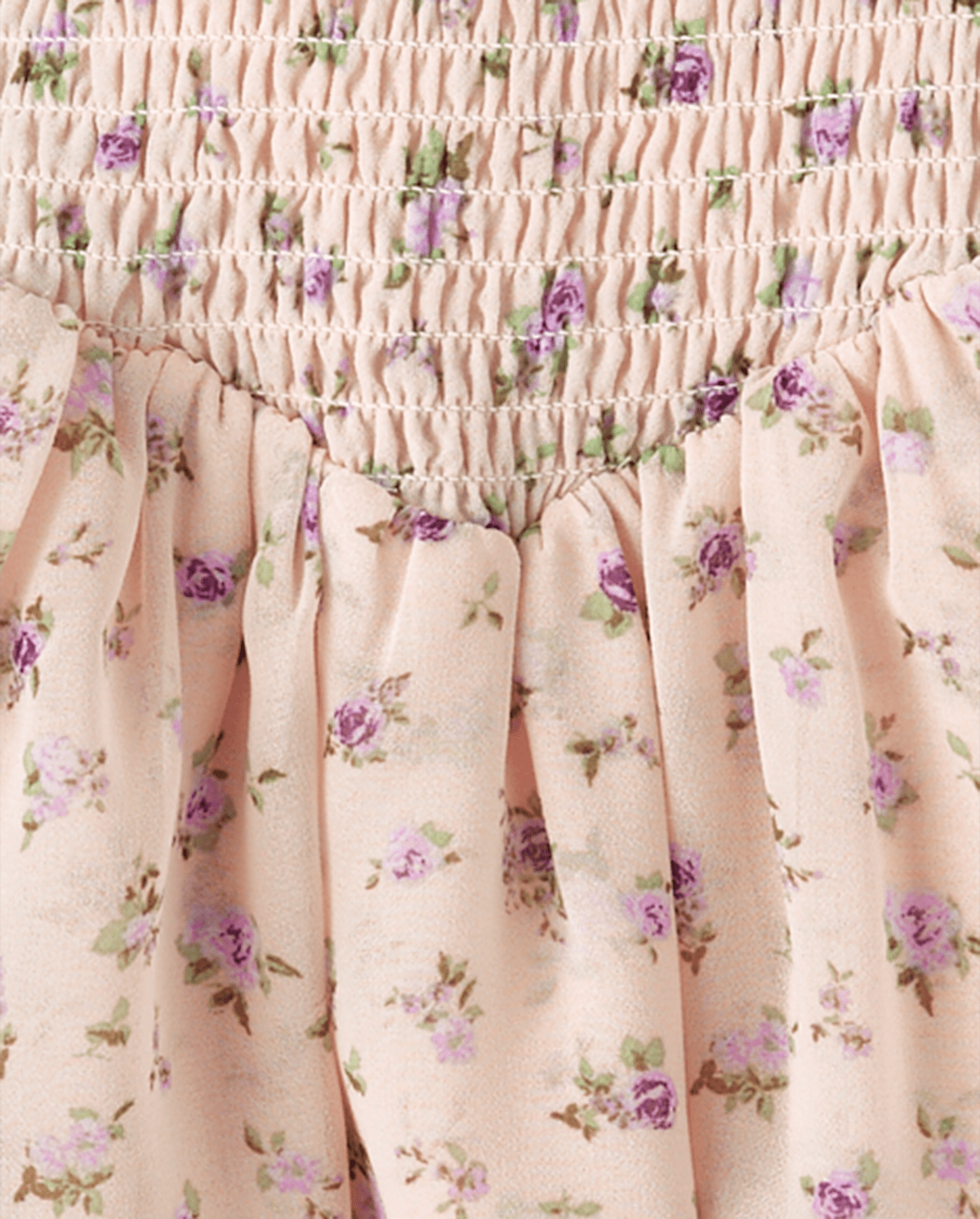Детские платья Gymboree Girls Floral Smocked Chiffon Hanky Hem Dress - Magical Meadows — фото 3