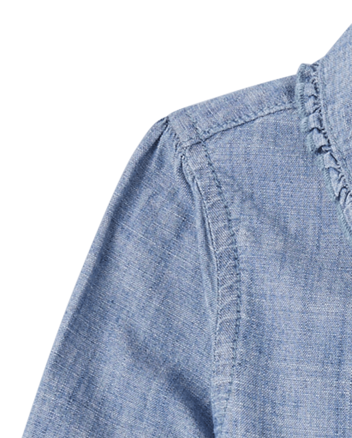 Детские платья Gymboree Girls Tiered Chambray Shirt Dress - Fall Celebrations — фото 3