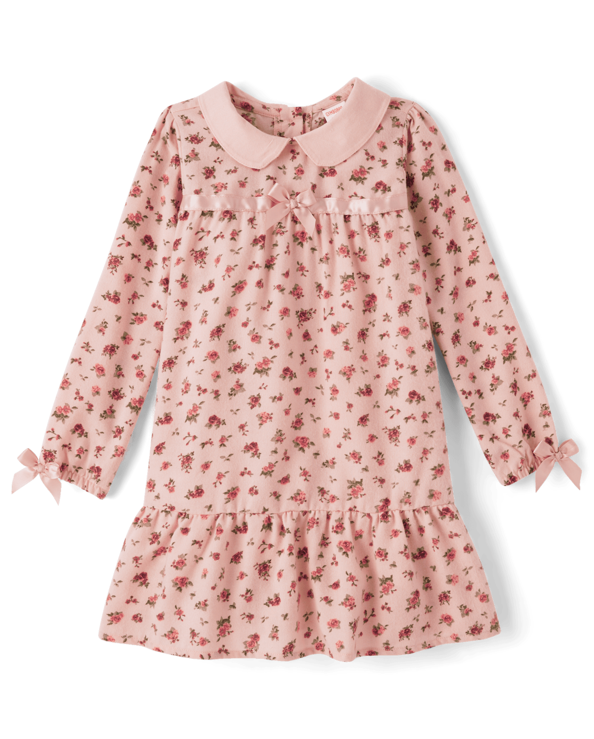Gymboree Girls Floral Ruffle Nightgown