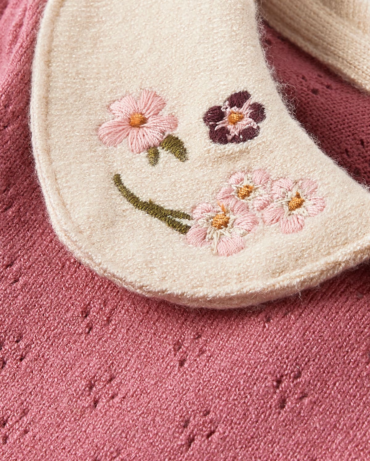 Детские платья Gymboree Baby Girls Peter Pan Pointelle Sweater Dress