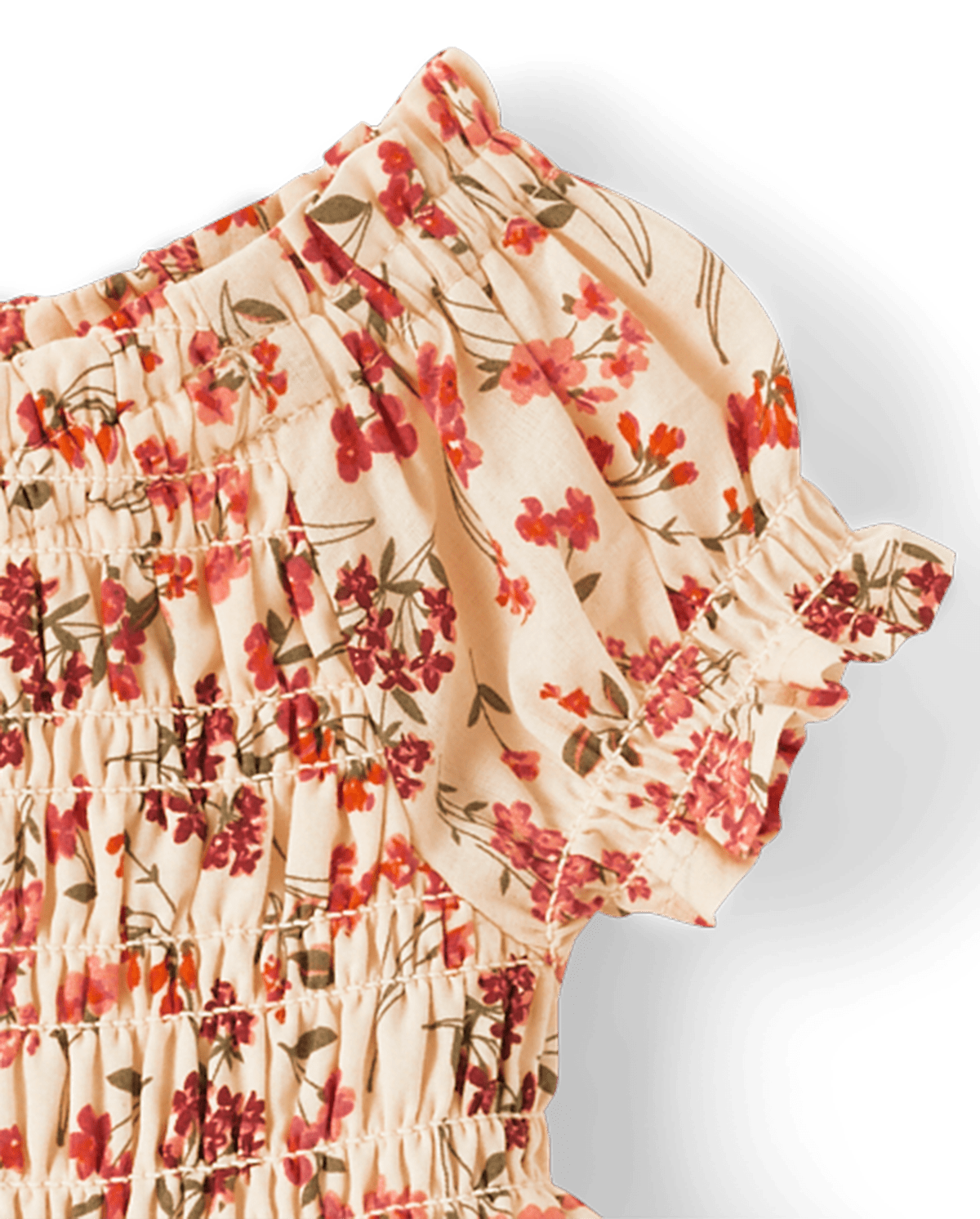 Детские платья Gymboree Girls Floral Pleated Tiered Dress 2-Piece Outfit Set — фото 2