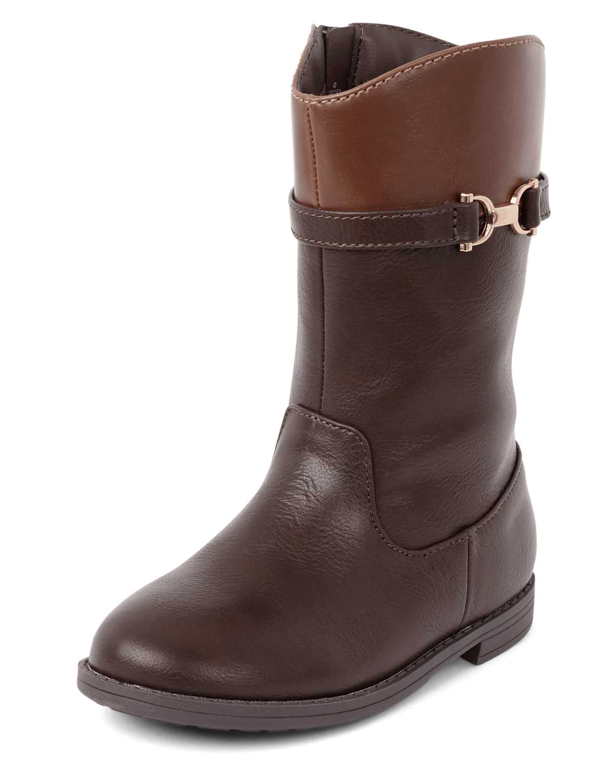 Детские ботинки Gymboree Girls Contrast Buckle Tall Boots - Little Essentials — фото 2