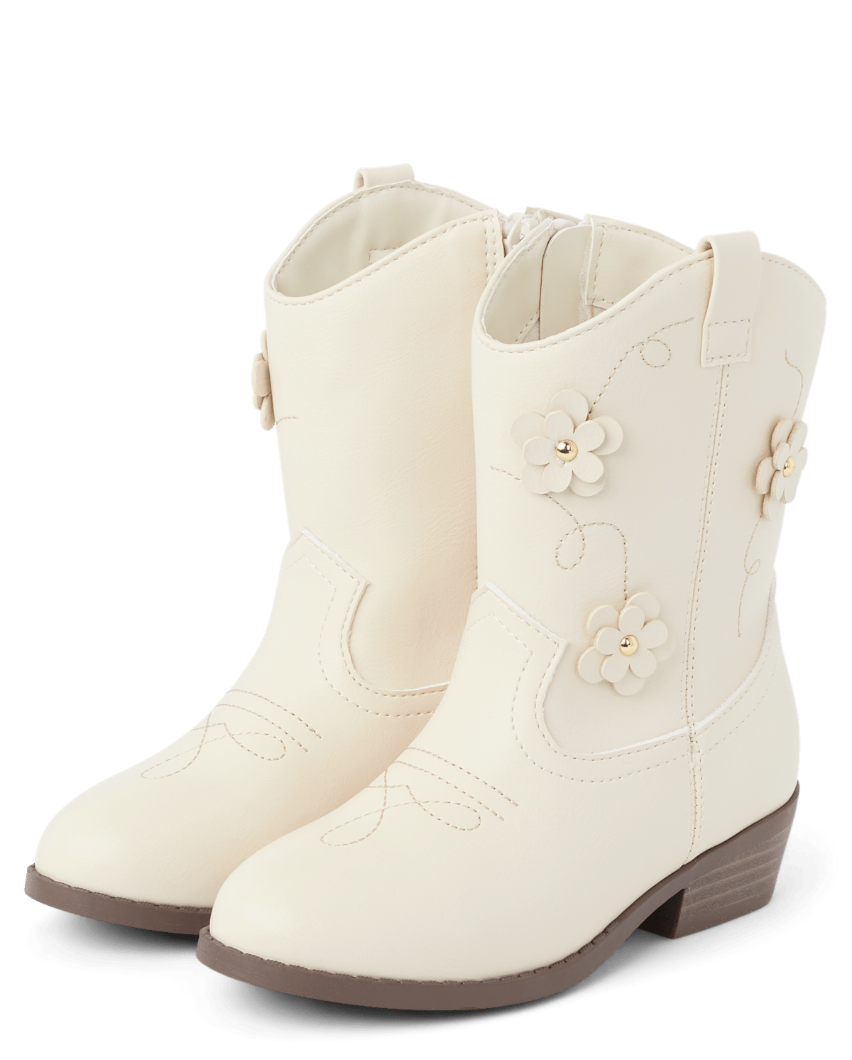Детские ботинки Gymboree Girls Floral Cowgirl Boots - Little Essentials — фото 2