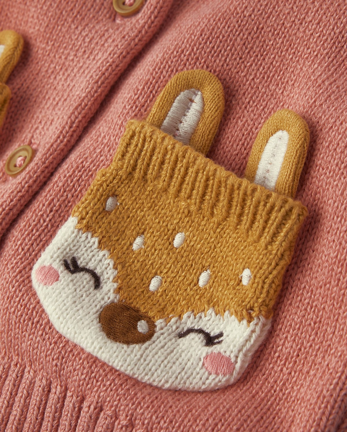Детские худи Gymboree Girls Applique Crochet Deer — фото 2