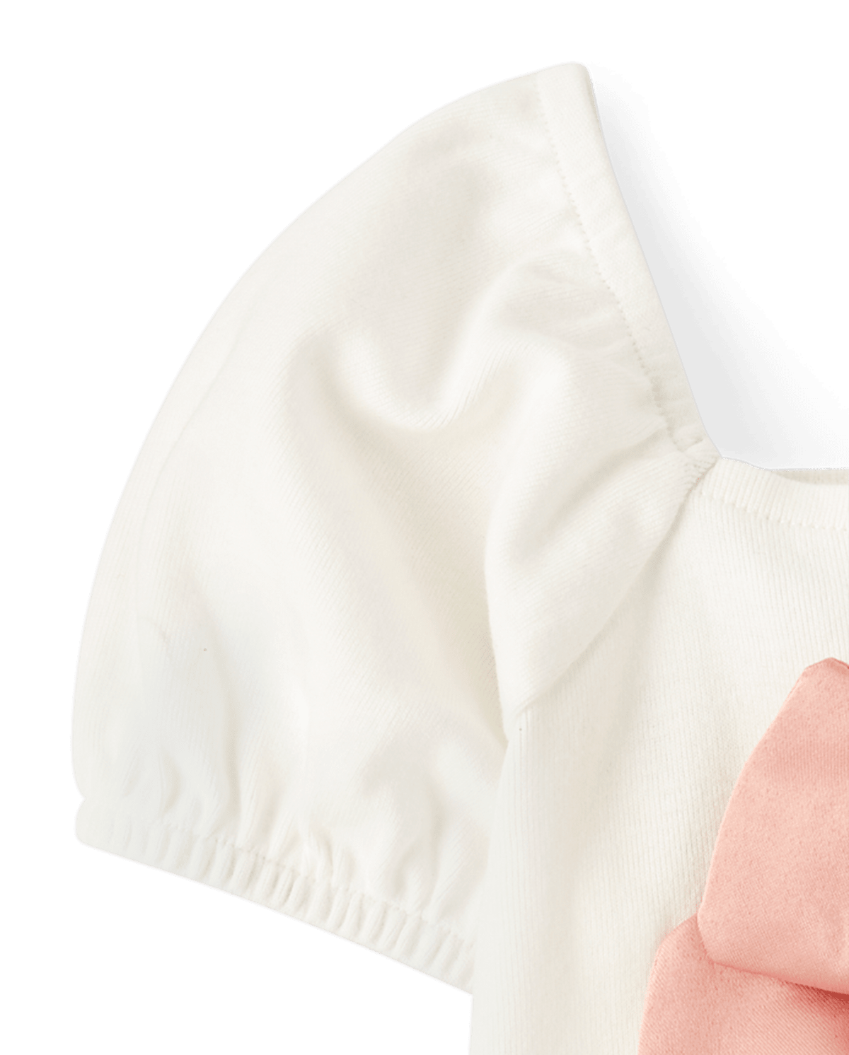 Детские топы Gymboree Girls Oversized Bow Puff Sleeve Top - Campus Cuties — фото 3