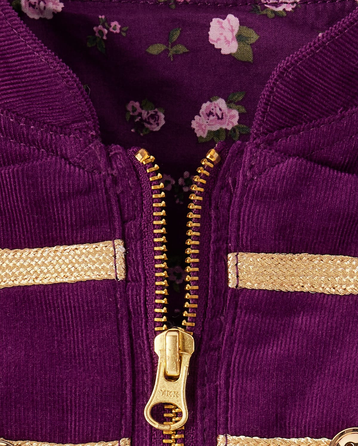 Детские куртки Gymboree Girls Button Corduroy Band Jacket - Magical Meadows — фото 3