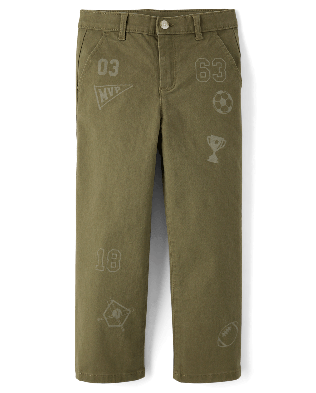 Детские брюки Gymboree Kids Varsity Baggy Chino Pants - Campus Cuties