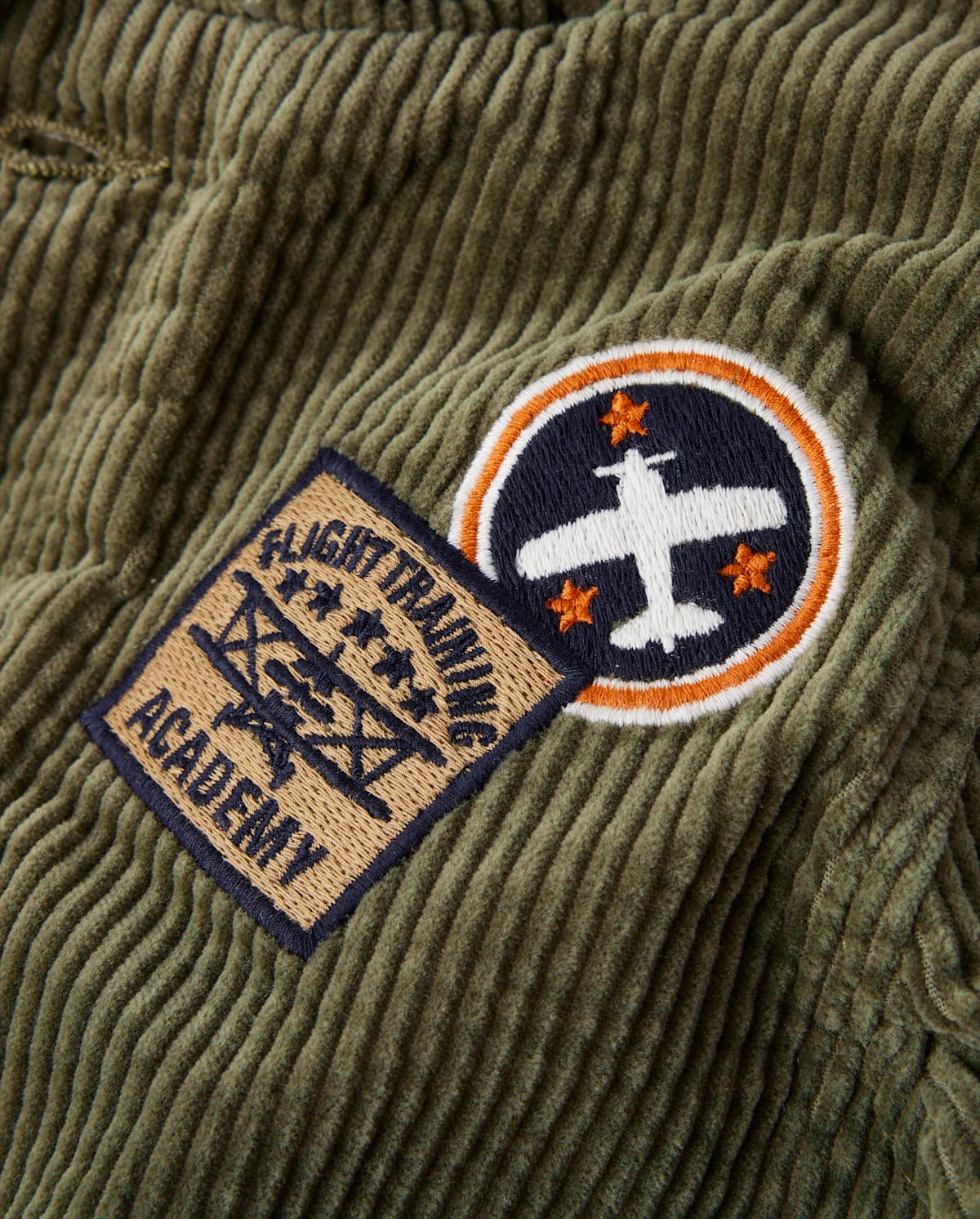 Детские куртки Gymboree Boys Embroidered Aviator Patch Corduroy Jacket - Highland Hills — фото 4