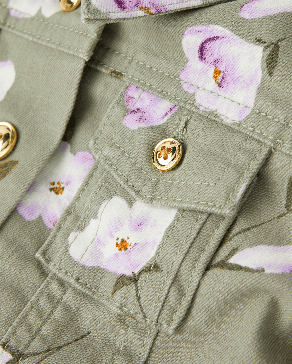 Детские куртки Gymboree Girls Floral Utility Jacket - Magical Meadows — фото 2