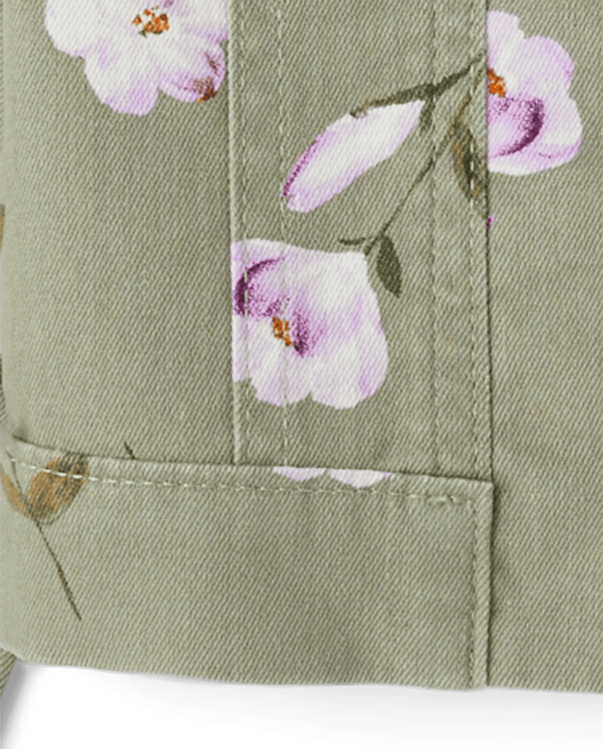 Детские куртки Gymboree Girls Floral Utility Jacket - Magical Meadows — фото 3