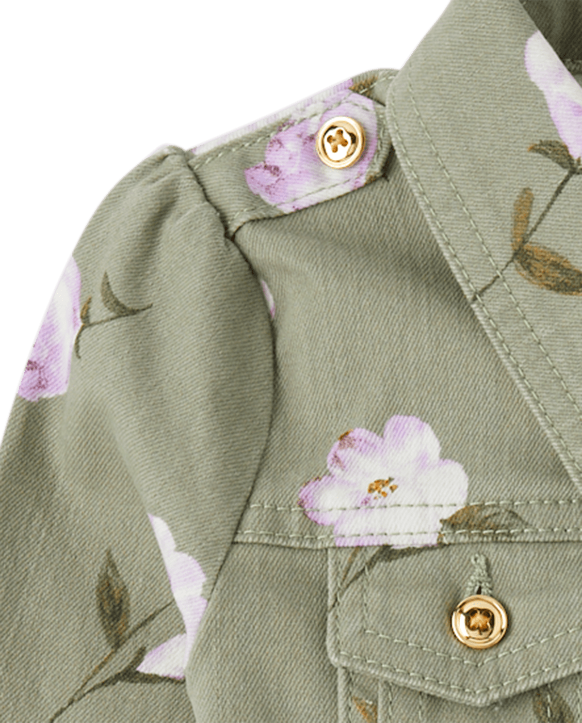 Детские куртки Gymboree Girls Floral Utility Jacket - Magical Meadows — фото 4